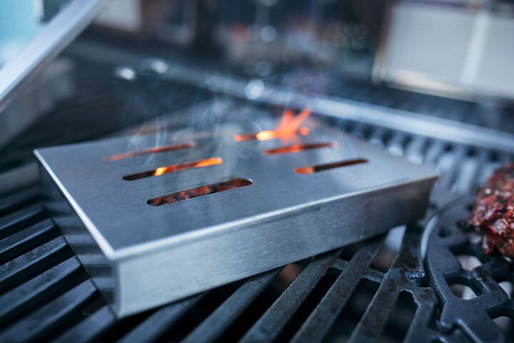 Enders Räucherbox Edelstahl (universell)